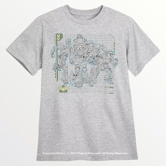 Disney Parks - Pixar's Lightyear Cast T-Shirt for Men - Picture 1 of 3